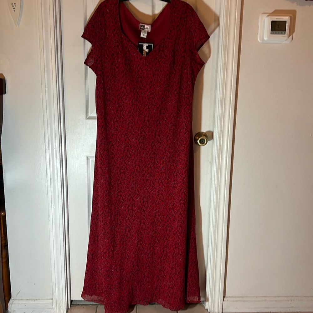 hoKuspoKus floral dress, size 3x